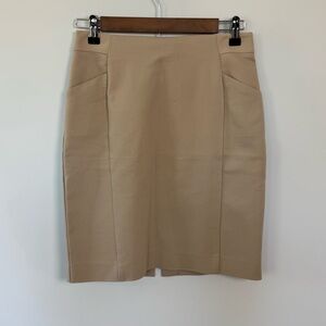H&M Tan Pencil Skirt-NWT